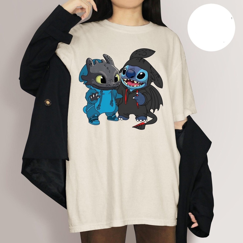 Stitch And Toothless Stay Different Stay Weird Shirt
